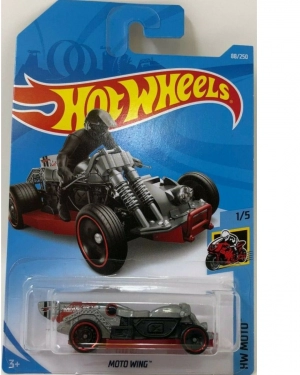 int Details about   2019 HOT WHEELS ''HW MOTO'' #88 = Moto WING = SILVER