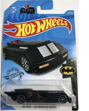 il Cavaliere Oscuro Batmobile-Bianco HOT WHEELS Batman 2019 