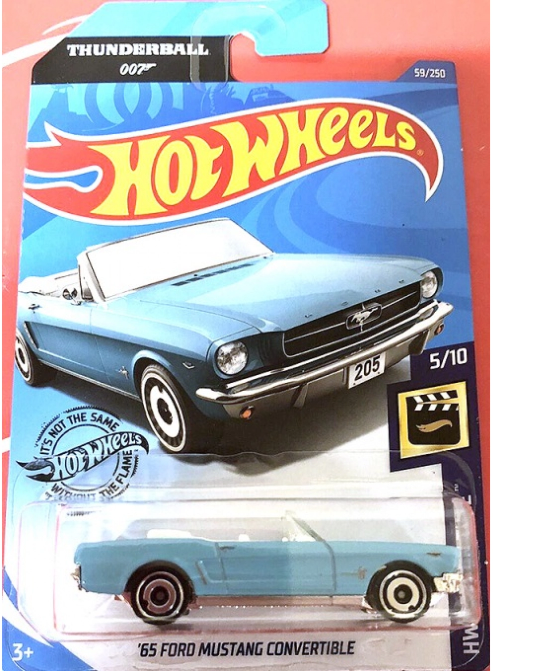 Details about   HOT WHEELS 2020 007 '65 MUSTANG FASTBACK CONVERTIBLE 