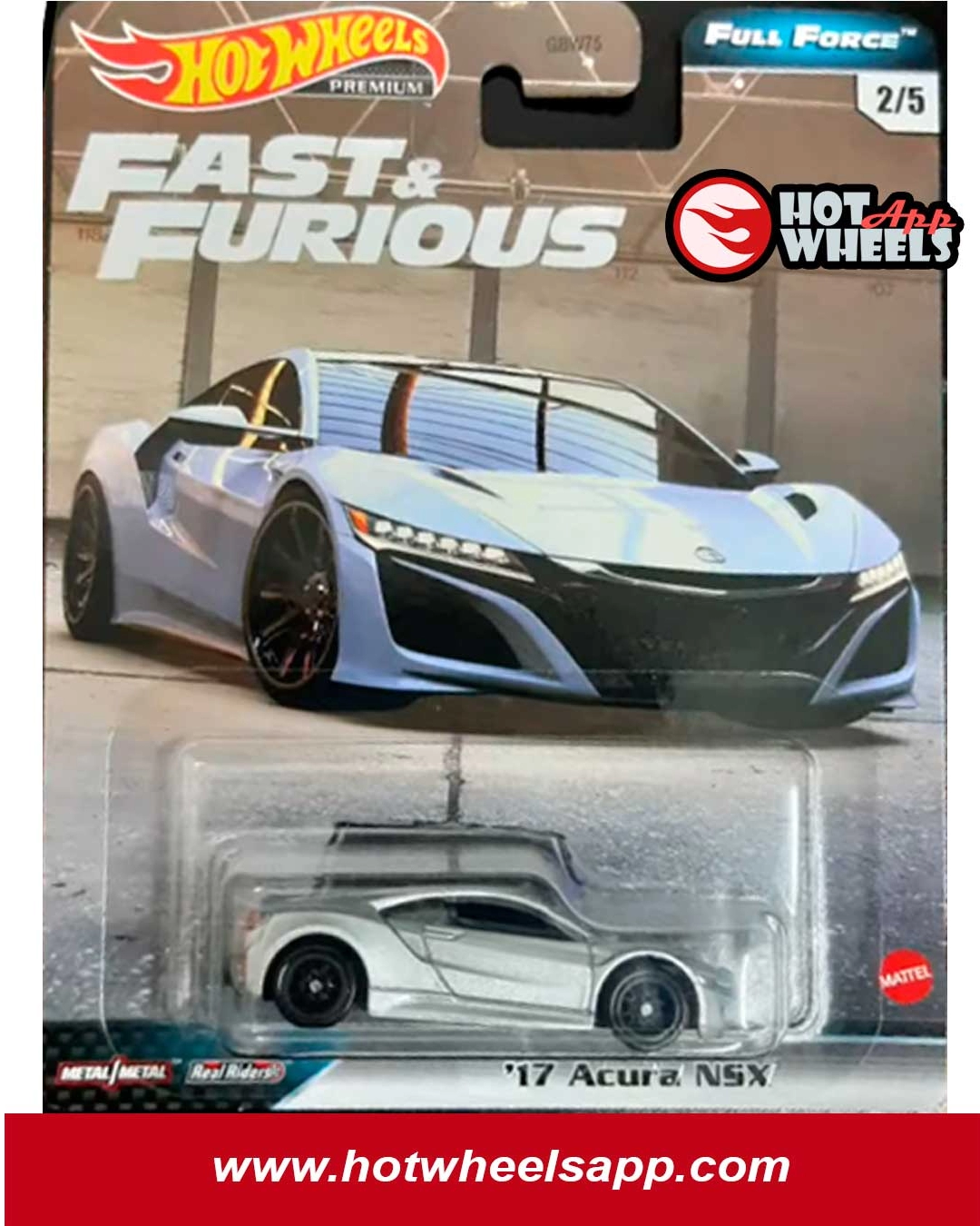 Details about   2020 Hot Wheels Premium Fast & Furious *Quick Shifters* 2017 Acura NSX.