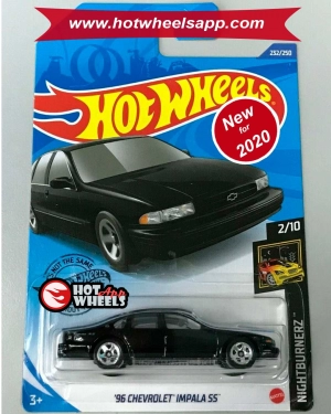 2020 Hot Wheels NIGHTBURNERZ 2/10 '96 Chevrolet Impala SS 232/250