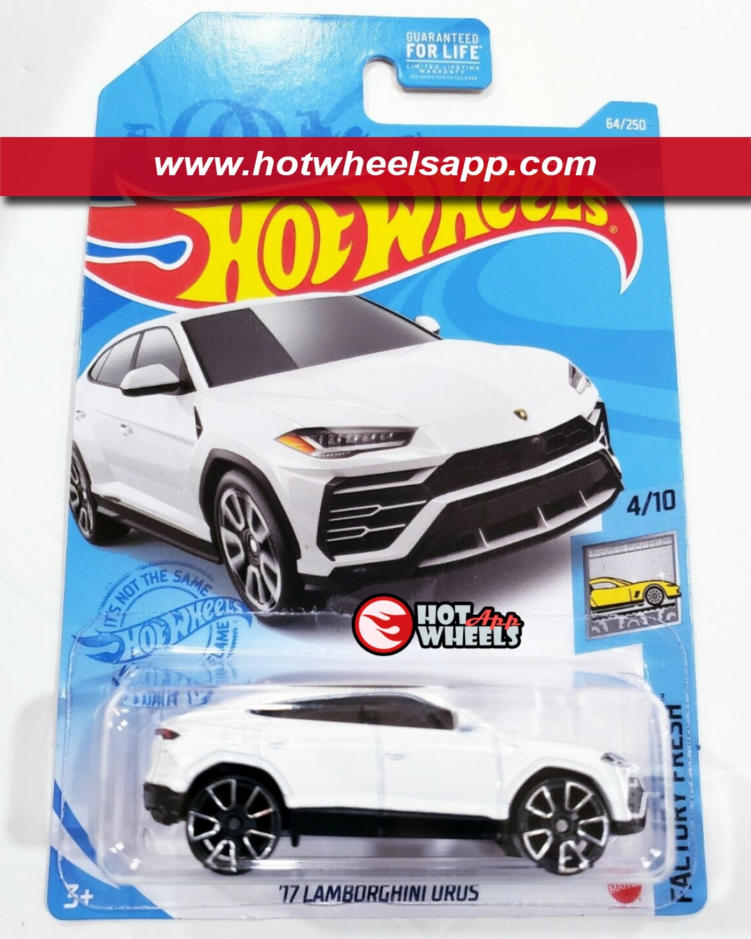 Hot Wheels ‘17 Lamborghini Urus white 2021 F Box new Release 