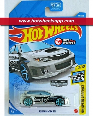 Details about   Hot Wheels 2021 HW Speed Graphics 2/10 Yellow Subaru WRX STI 