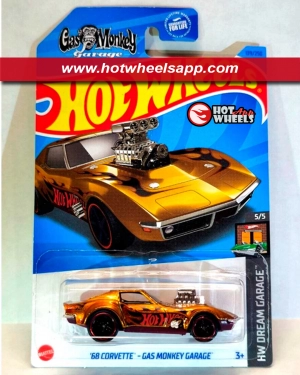 '68 Corvette - Gas Monkey Garage | Hot Wheels Super Treasure Hunts 2023
