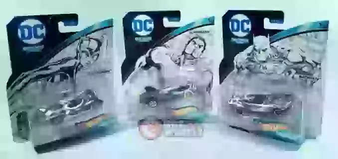 2018 Character Cars - DC Sketched Series