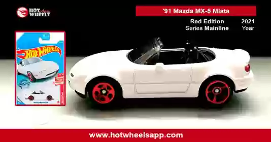 Series Red Edition:  '91 Mazda MX-5 Miata | Hot Wheels 2020