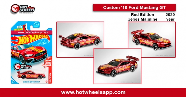 2020 Hot Wheels Target Red Edition Lot Of 36 Mustang Custom Otto McLaren P1 