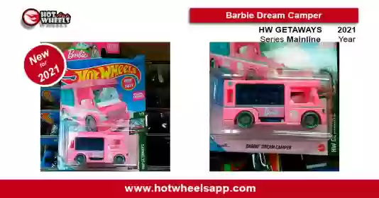 Mainline: Barbie Dream Camp | Hot Wheels 2021