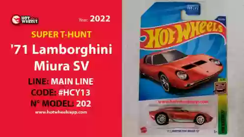 Super Treasure Hunts: '71 Lamborghini Miura SV | Hot Wheels 2022