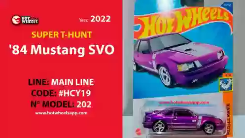 Super Treasure Hunts: '84 Mustang SVO | Hot Wheels 2022