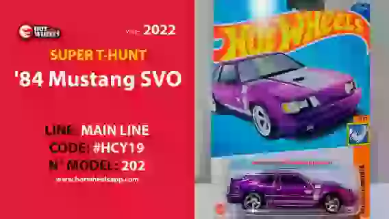 Super Treasure Hunts: '84 Mustang SVO | Hot Wheels 2022