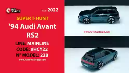 Super Treasure Hunts: '94 Audi Avant RS2 | Hot Wheels 2022