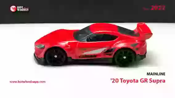 Mainline '20 Toyota GR Supra | Hot Wheels 2022