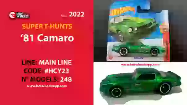 Super Treasure Hunts: '81 Camaro | Hot Wheels 2022
