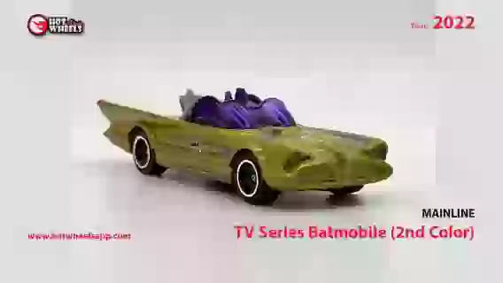 2nd Color TV Series Batmobile | Hot Wheels 2022