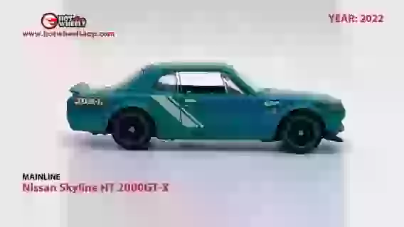 Nissan Skyline HT 2000GT-X | Hot Wheels 2022