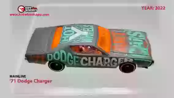 '71 Dodge Charger | Hot Wheels 2022
