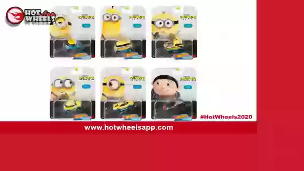 Minions The Rise of Gru | Hot Wheels Character Cars 2020