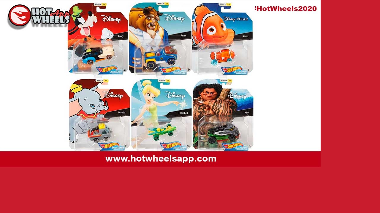2019 Hot Wheels Disney Pixar Character Cars Series 3 MAUI #6/6