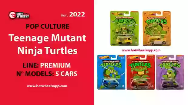 Teenage Mutant Ninja Turtles | Hot Wheels Pop Culture 2022