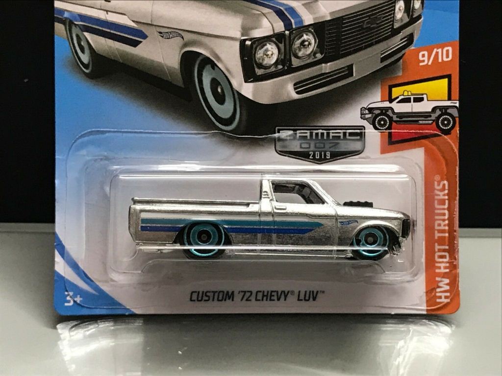 2019  Hot Wheels  ZAMAC   CUSTOM '72 CHEVY LUV    Walmart Exclusive  HW52-110519 